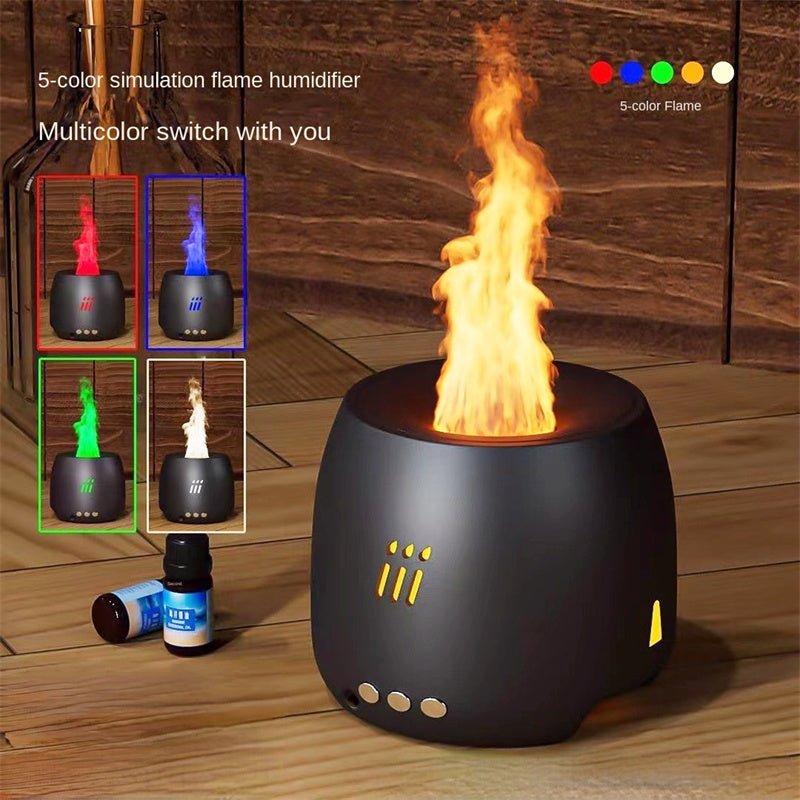 Flame Aroma Diffuser Air Humidifier Ultrasonic Cool Mist Maker Fogger Led Essential Oil Flame Lamp Difusor | air quality |
Overview:
1. WATER-FREE POWER-OF PROTECTION: Effectively prevent dry burning.
2. NOT WET THE